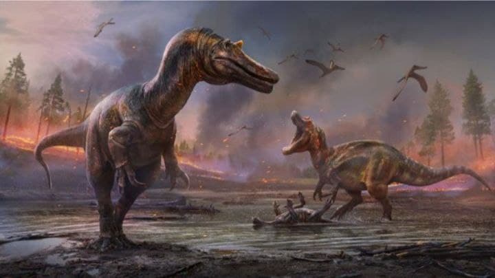 Dinosaurus Berwajah Buaya.