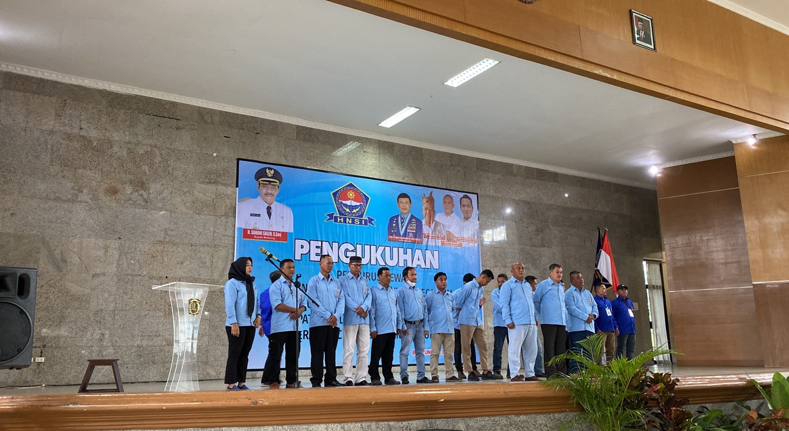 DPC  dan Pengurus Ranting HNSI Kabupaten Belitung Resmi Dilantik, Sekaligus Laksanakan Rakerda