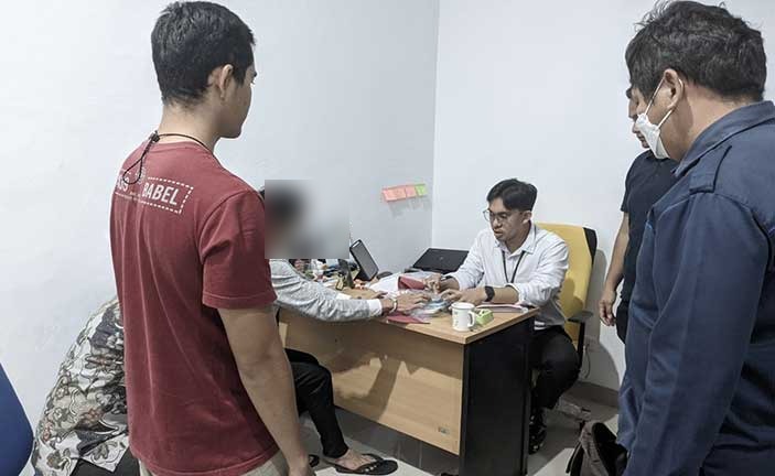 Tersangka Penyalahgunaan Sabu Senilai Rp 600 Juta Resmi Jadi Tahanan Kejari Belitung