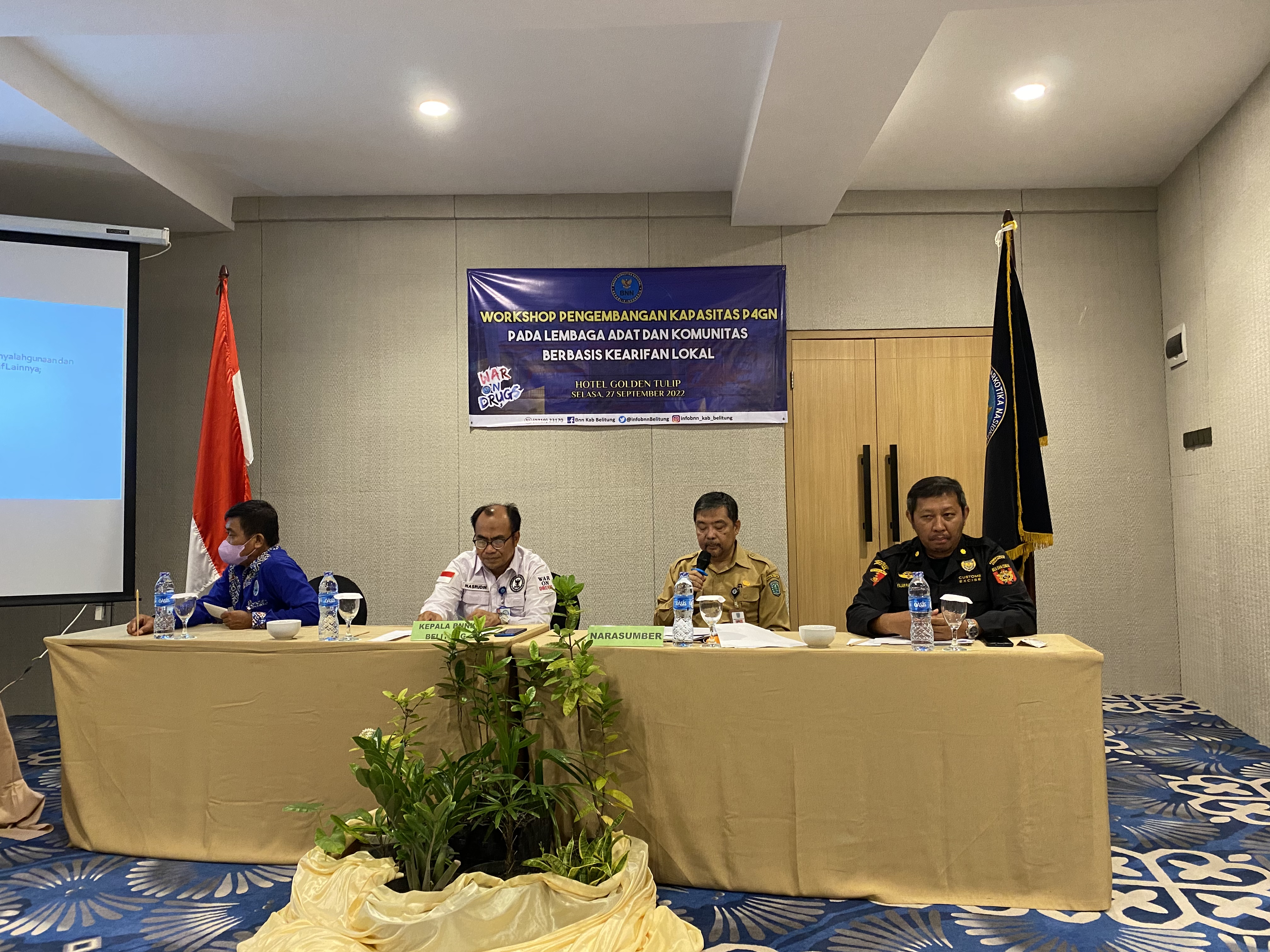 BNNK Belitung Adakan Workshop Pengembangan Kapasitas P4GN