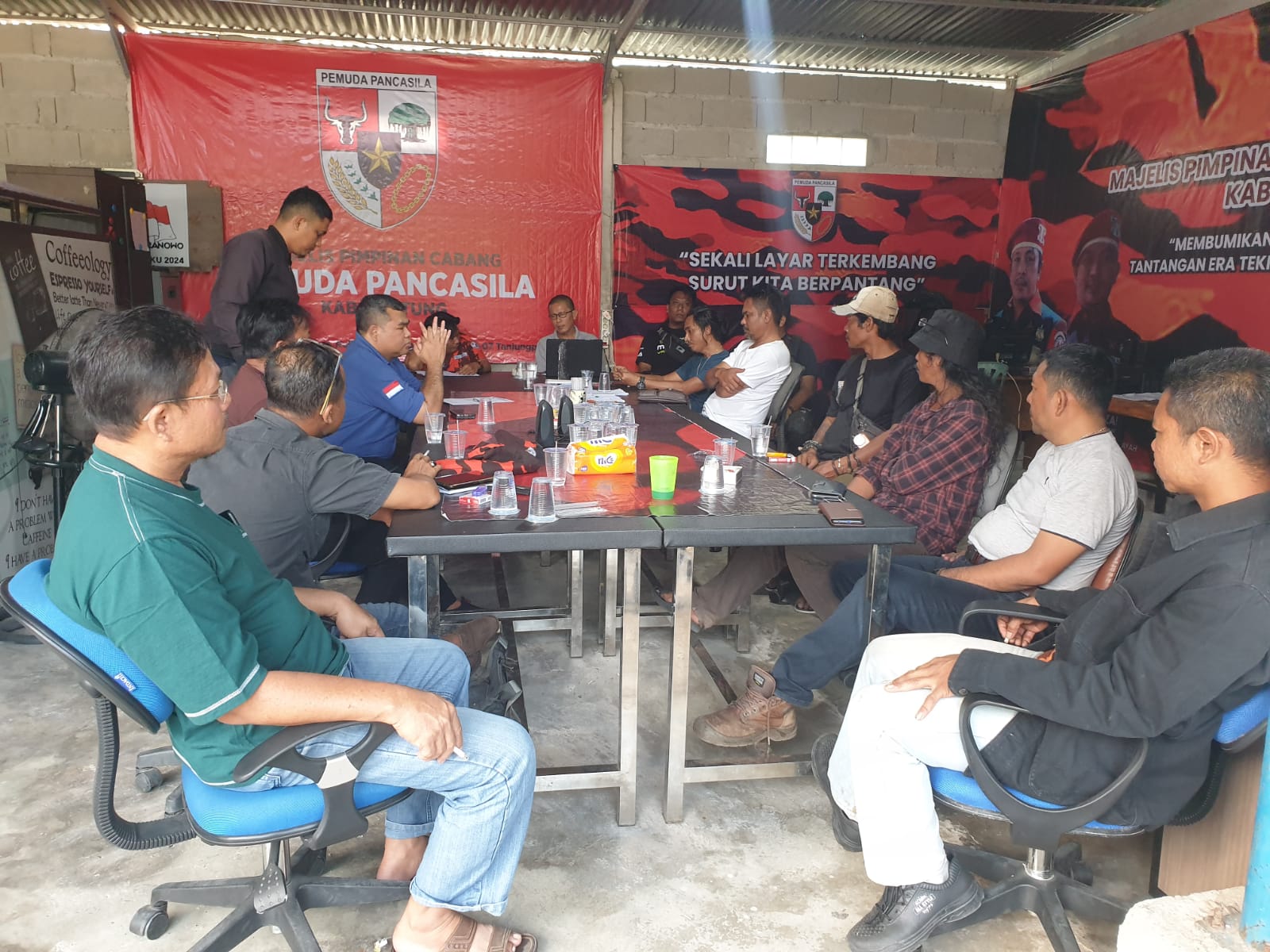 MPC Pemuda Pancasila Belitung Menyelenggarakan Rapat Konsolidasi Program/Kegiatan Yang Mendukung Percepatan Kemajuan Organisasi