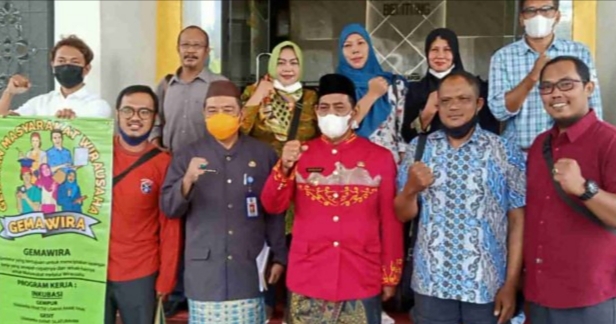 Pengurus Gemawira Silaturahmi Ke Bupati Belitung
