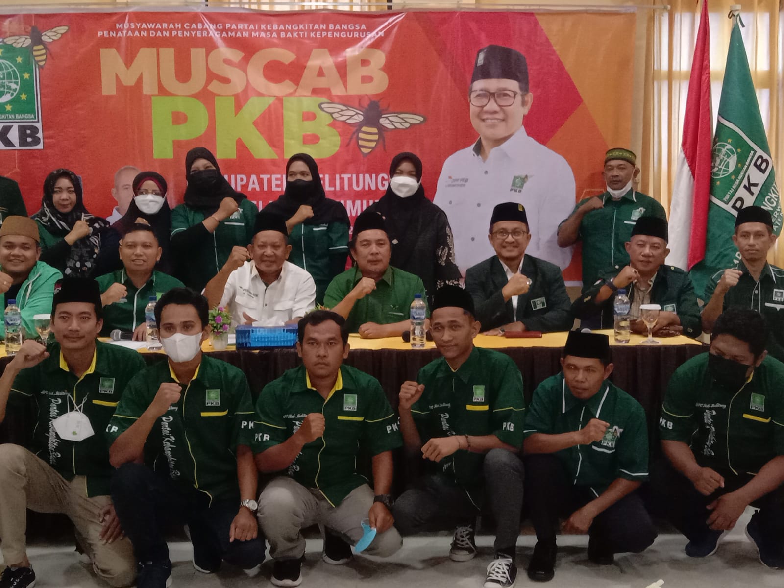 Eman Hermawan Nahkoda Baru DPC PKB Belitung, Jarwo Jabat Sekretaris Gantikan Mirza Dalyodi