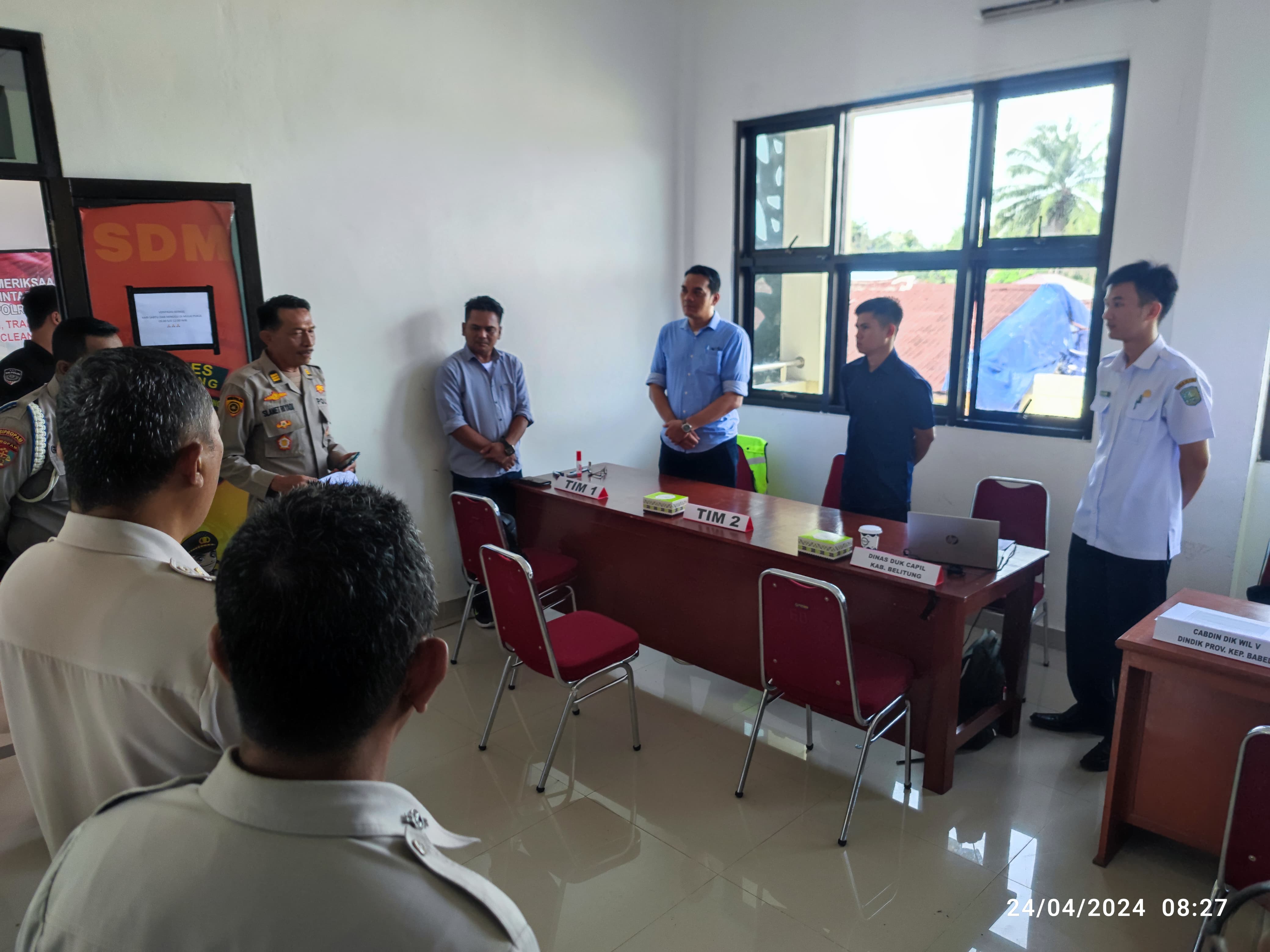 Penerimaan Calon Anggota Polri di Polres Belitung Digelar dengan Pengawasan Ketat
